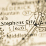 Stephens City map